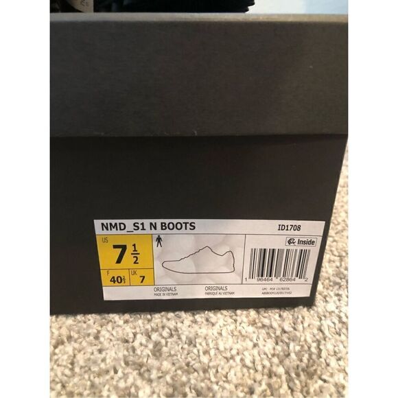Adidas x Neighborhood NMD S1 N Boots Men’s Size 7.5 Black main image 4